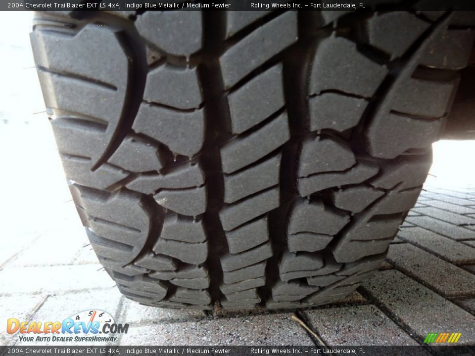 2004 Chevrolet TrailBlazer EXT LS 4x4 Indigo Blue Metallic / Medium Pewter Photo #20
