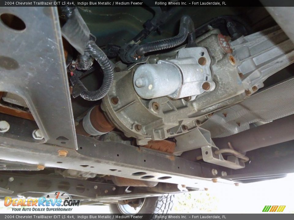 2004 Chevrolet TrailBlazer EXT LS 4x4 Indigo Blue Metallic / Medium Pewter Photo #21