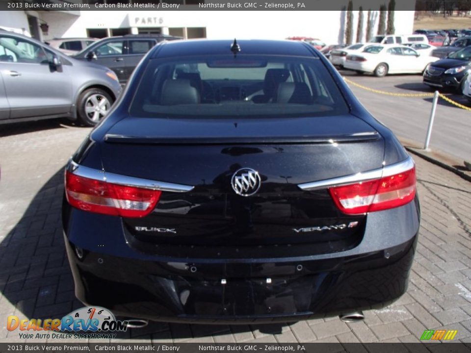 2013 Buick Verano Premium Carbon Black Metallic / Ebony Photo #6