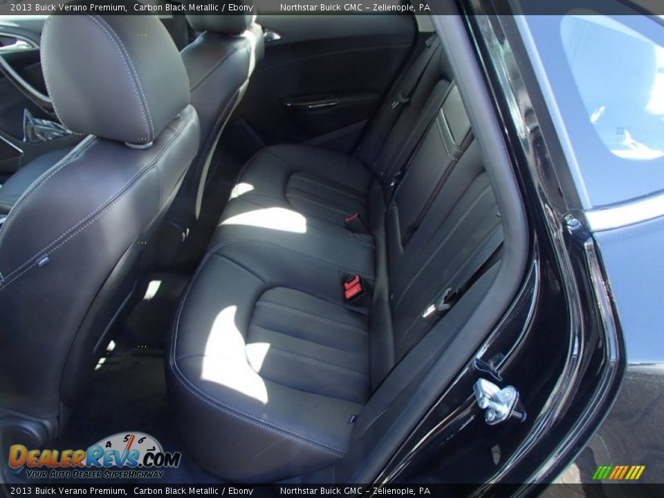 2013 Buick Verano Premium Carbon Black Metallic / Ebony Photo #12