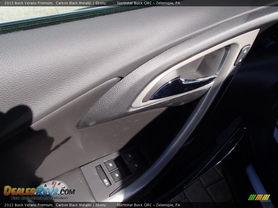 2013 Buick Verano Premium Carbon Black Metallic / Ebony Photo #14