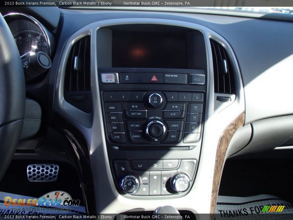 2013 Buick Verano Premium Carbon Black Metallic / Ebony Photo #15