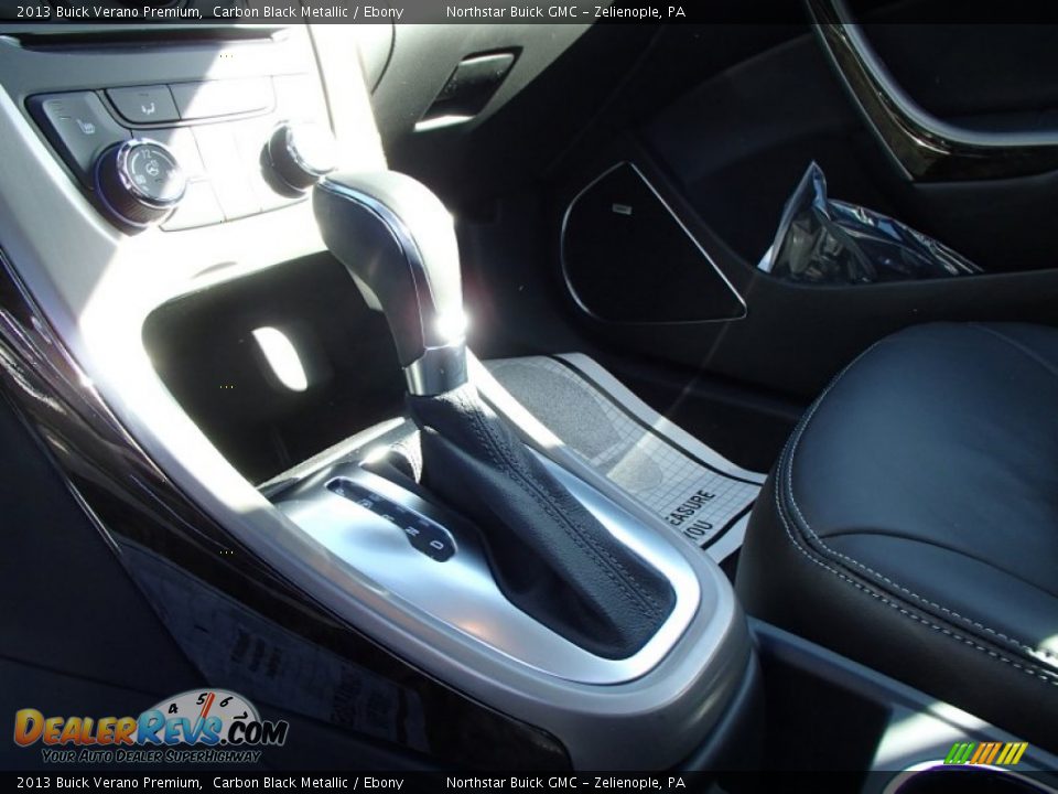 2013 Buick Verano Premium Carbon Black Metallic / Ebony Photo #16