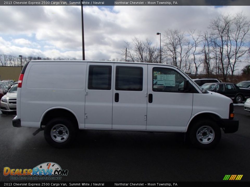 2013 Chevrolet Express 2500 Cargo Van Summit White / Neutral Photo #1