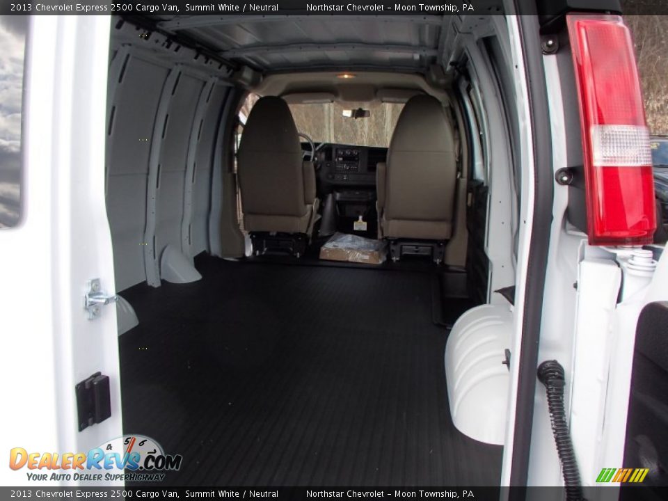 2013 Chevrolet Express 2500 Cargo Van Summit White / Neutral Photo #13