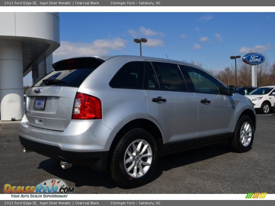 2013 Ford Edge SE Ingot Silver Metallic / Charcoal Black Photo #3
