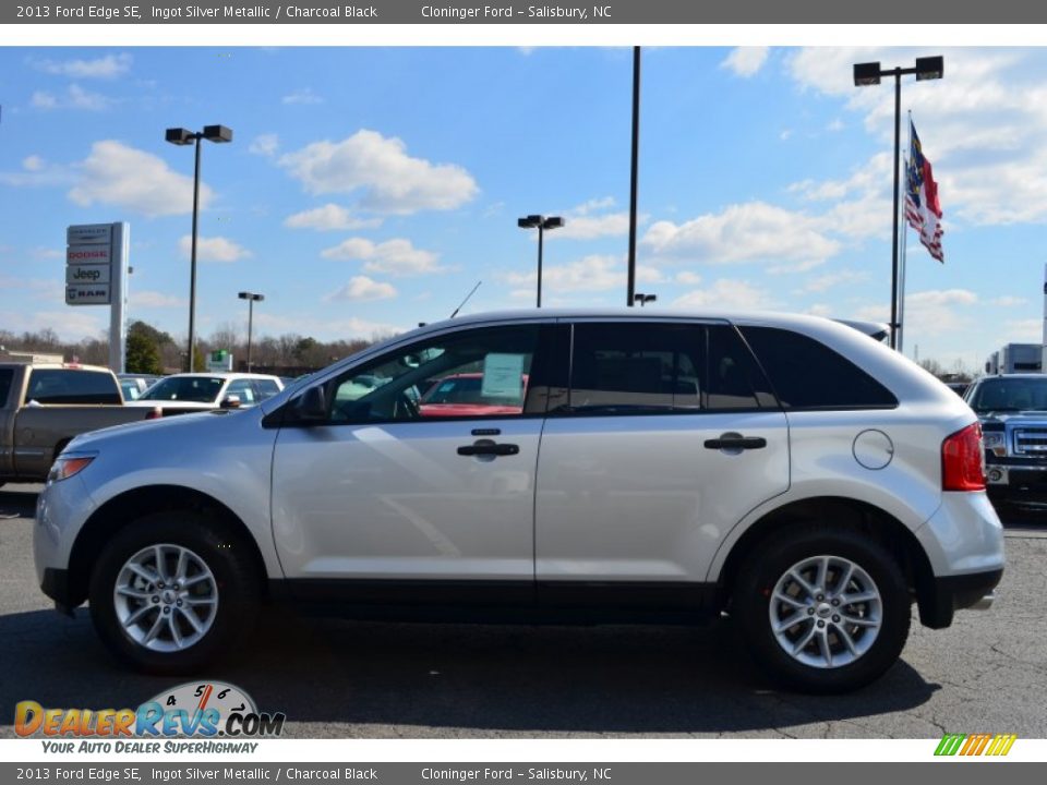 2013 Ford Edge SE Ingot Silver Metallic / Charcoal Black Photo #5
