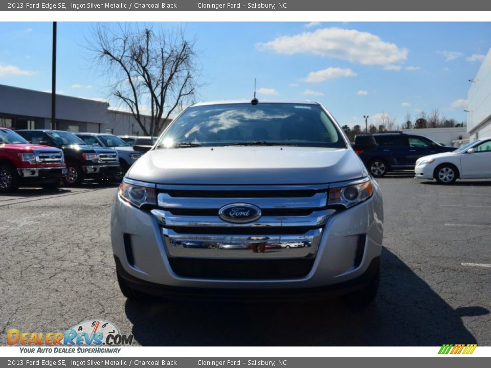 2013 Ford Edge SE Ingot Silver Metallic / Charcoal Black Photo #7