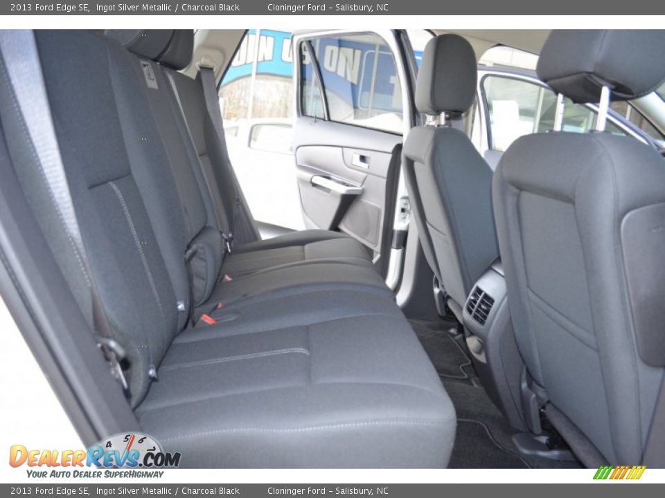 2013 Ford Edge SE Ingot Silver Metallic / Charcoal Black Photo #14