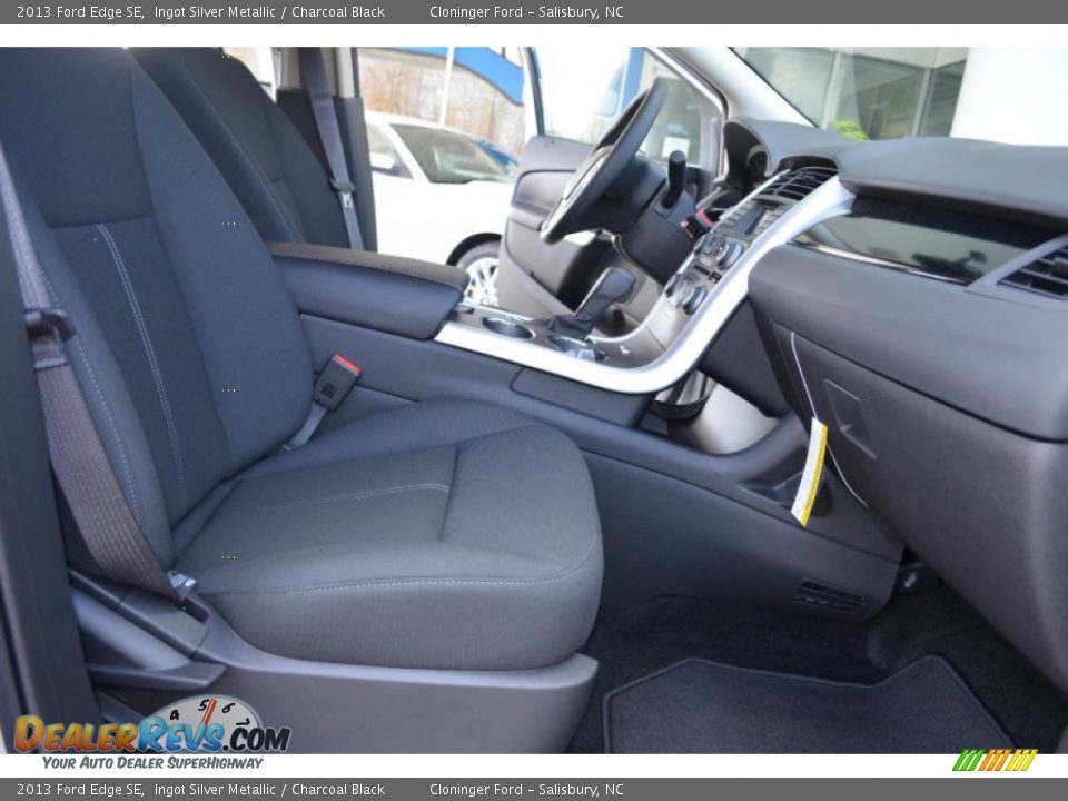 2013 Ford Edge SE Ingot Silver Metallic / Charcoal Black Photo #15
