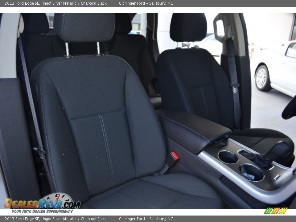 2013 Ford Edge SE Ingot Silver Metallic / Charcoal Black Photo #18