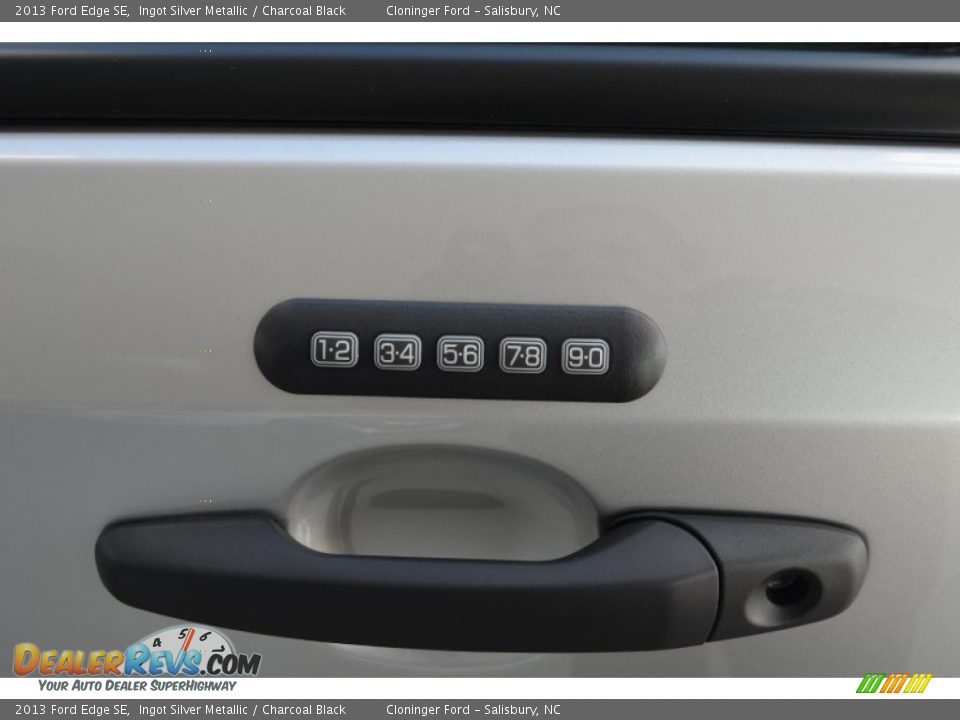 2013 Ford Edge SE Ingot Silver Metallic / Charcoal Black Photo #23