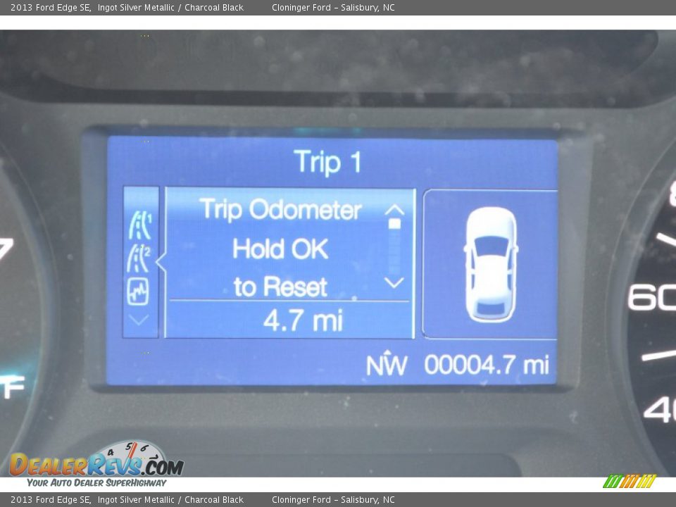 2013 Ford Edge SE Ingot Silver Metallic / Charcoal Black Photo #26