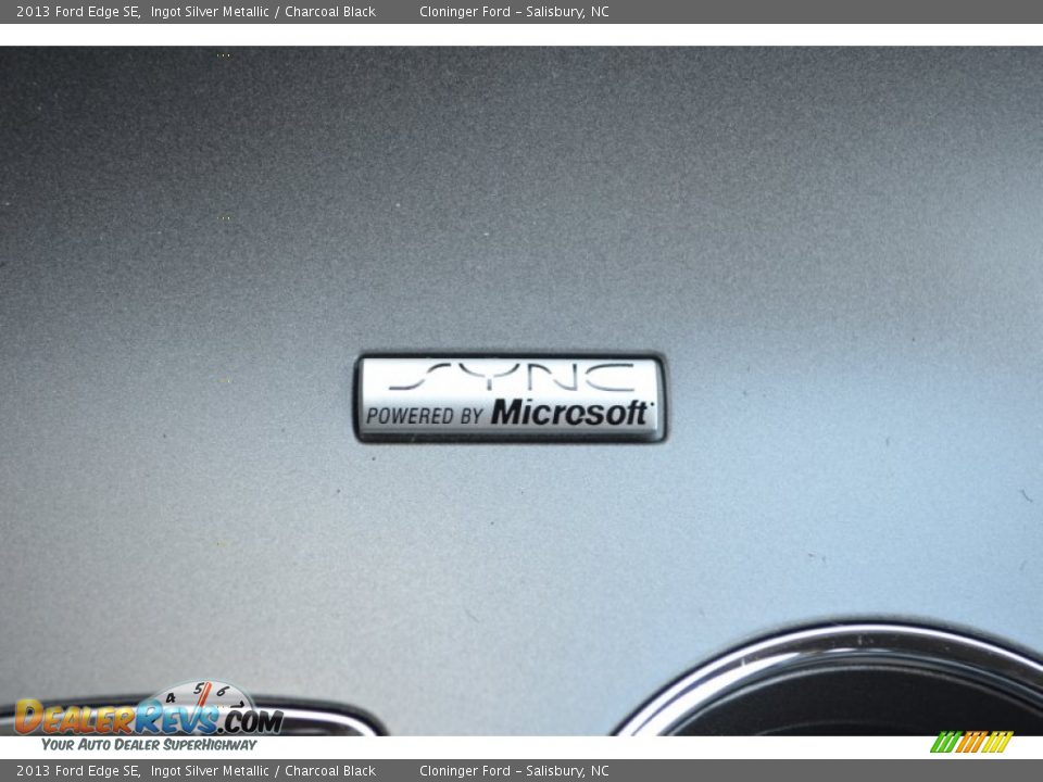 2013 Ford Edge SE Ingot Silver Metallic / Charcoal Black Photo #34