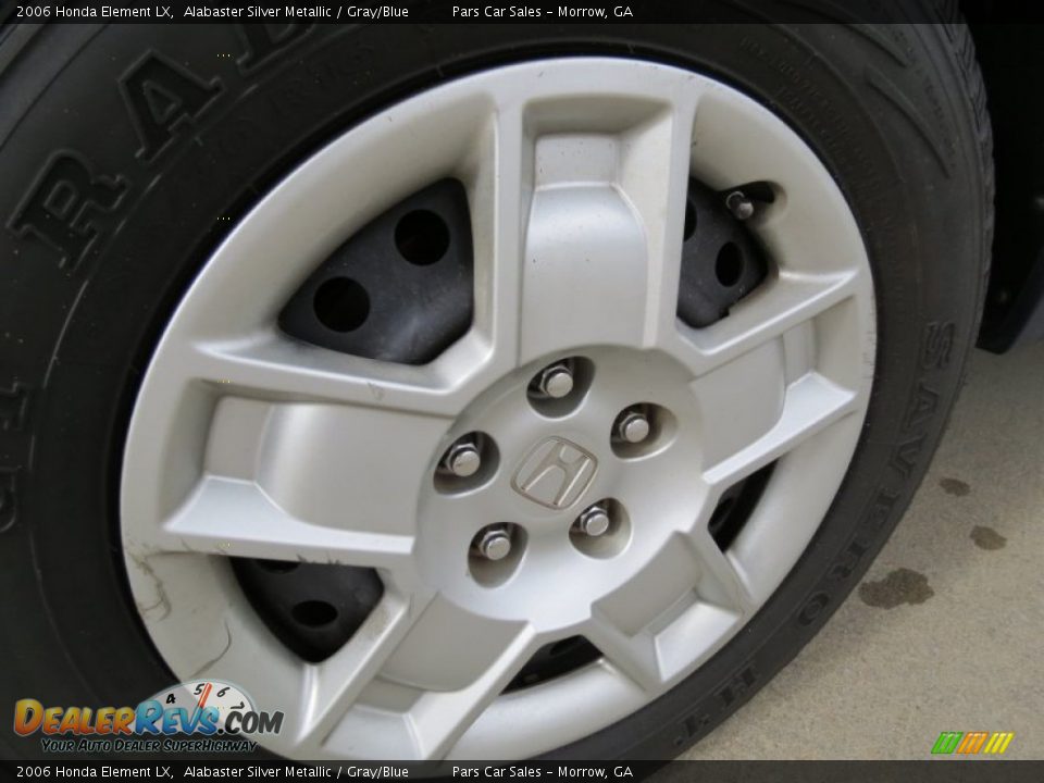 2006 Honda Element LX Alabaster Silver Metallic / Gray/Blue Photo #5