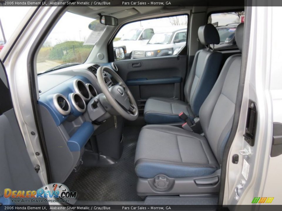 Gray/Blue Interior - 2006 Honda Element LX Photo #6