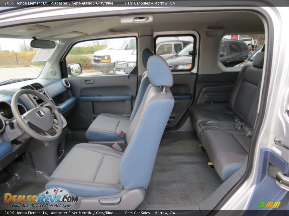 Gray/Blue Interior - 2006 Honda Element LX Photo #8