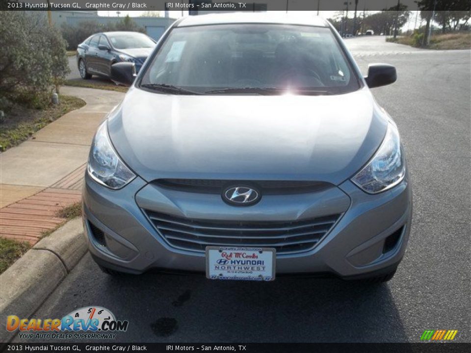 2013 Hyundai Tucson GL Graphite Gray / Black Photo #1