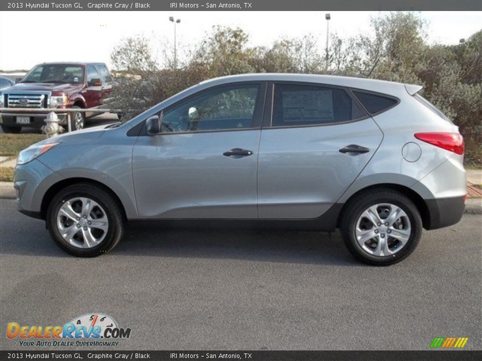 2013 Hyundai Tucson GL Graphite Gray / Black Photo #3