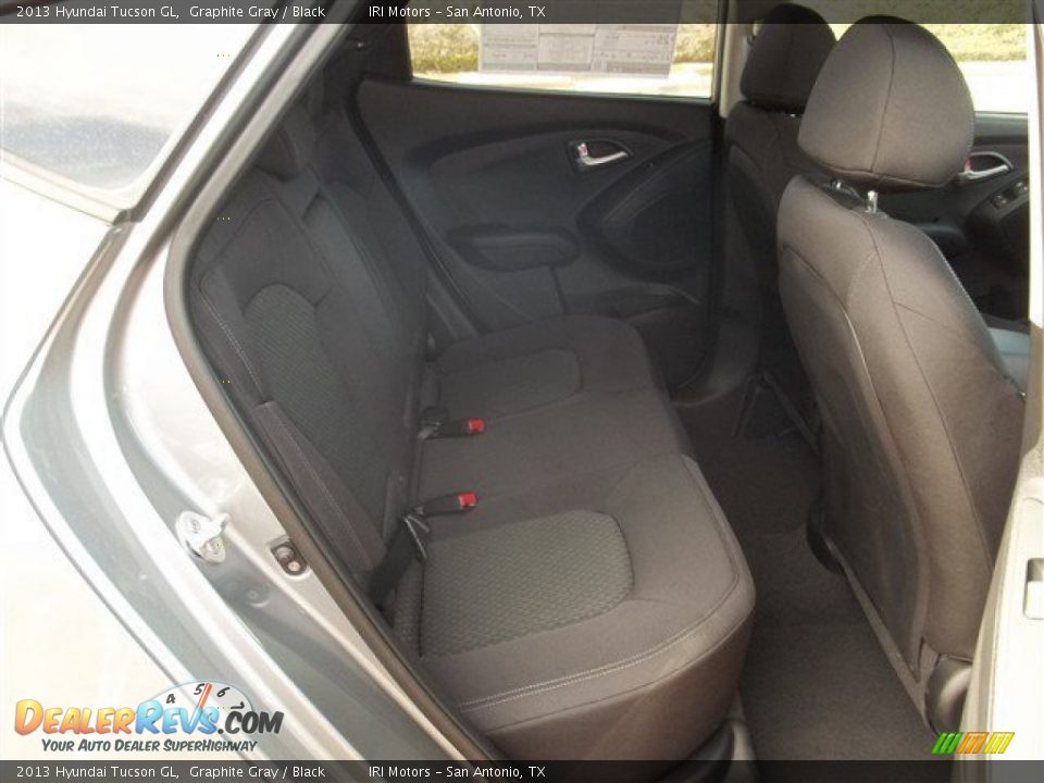 2013 Hyundai Tucson GL Graphite Gray / Black Photo #7