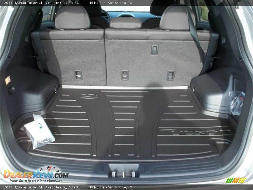 2013 Hyundai Tucson GL Graphite Gray / Black Photo #9