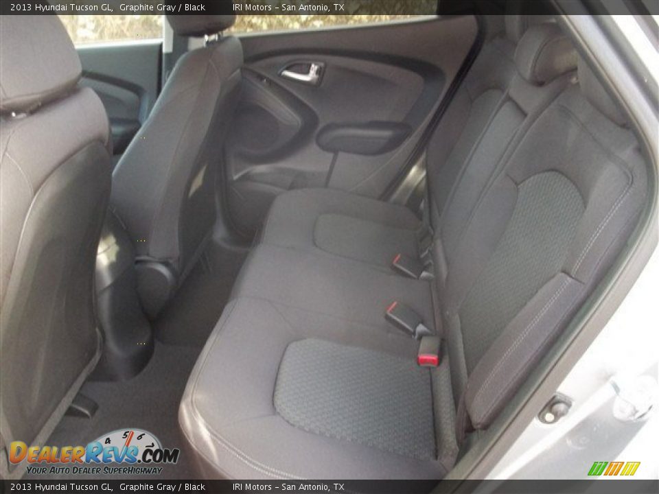 2013 Hyundai Tucson GL Graphite Gray / Black Photo #10