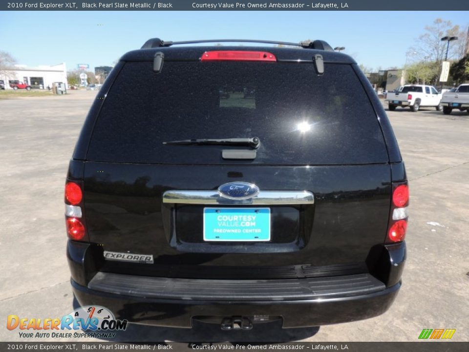 2010 Ford Explorer XLT Black Pearl Slate Metallic / Black Photo #3