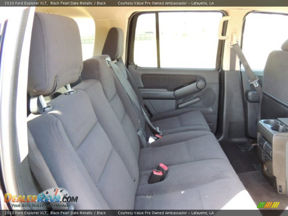 2010 Ford Explorer XLT Black Pearl Slate Metallic / Black Photo #8