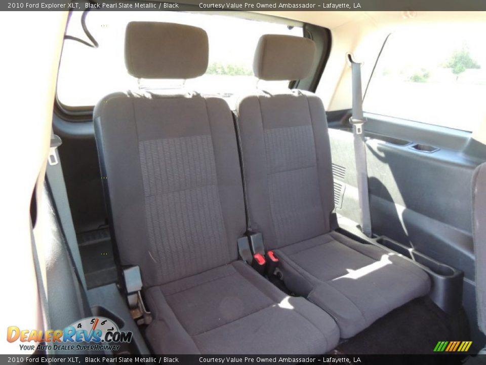 2010 Ford Explorer XLT Black Pearl Slate Metallic / Black Photo #9