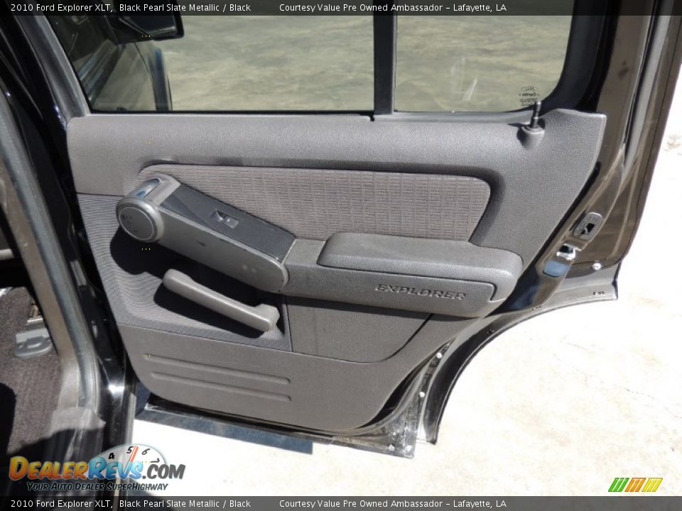 2010 Ford Explorer XLT Black Pearl Slate Metallic / Black Photo #10
