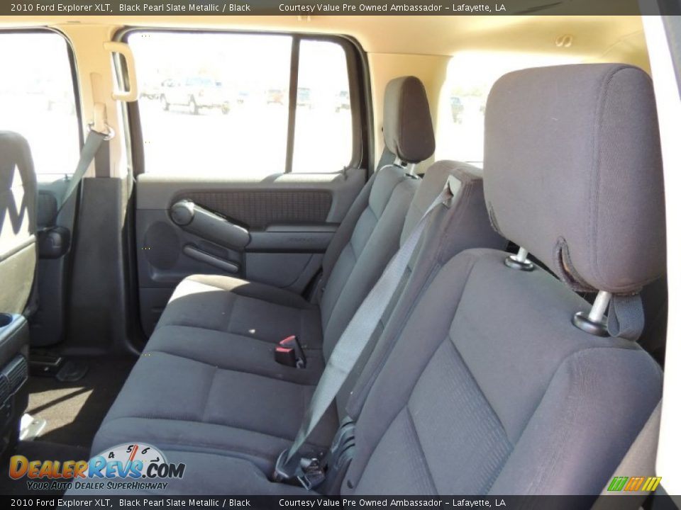 2010 Ford Explorer XLT Black Pearl Slate Metallic / Black Photo #11