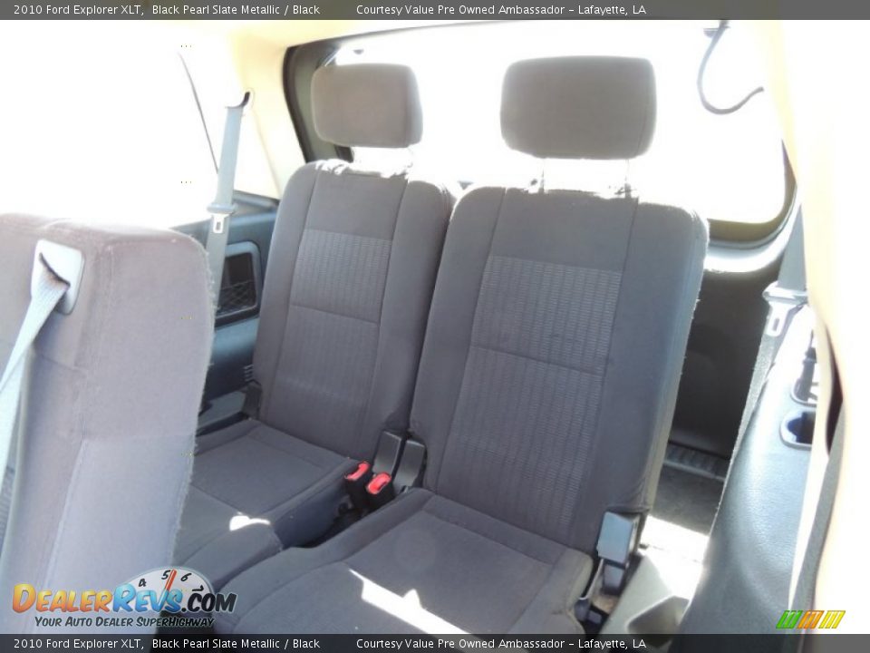 2010 Ford Explorer XLT Black Pearl Slate Metallic / Black Photo #12