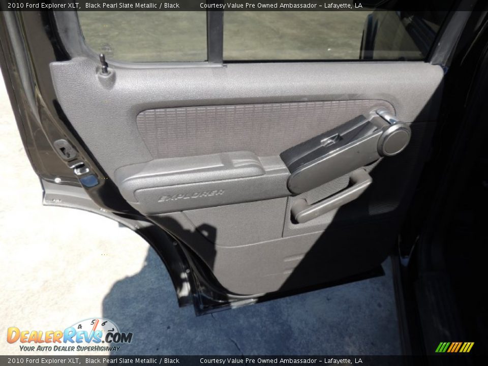 2010 Ford Explorer XLT Black Pearl Slate Metallic / Black Photo #13