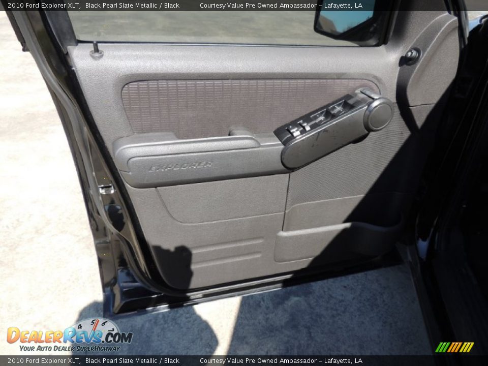 2010 Ford Explorer XLT Black Pearl Slate Metallic / Black Photo #15