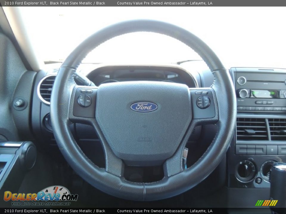 2010 Ford Explorer XLT Black Pearl Slate Metallic / Black Photo #16