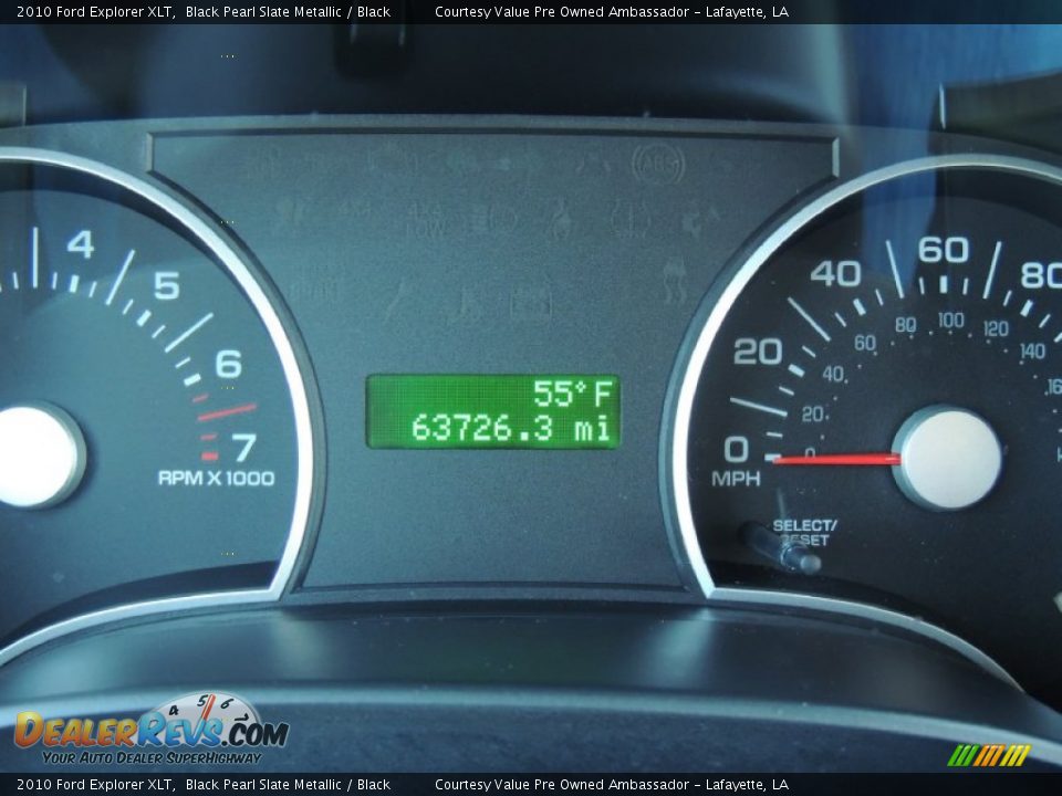 2010 Ford Explorer XLT Black Pearl Slate Metallic / Black Photo #18