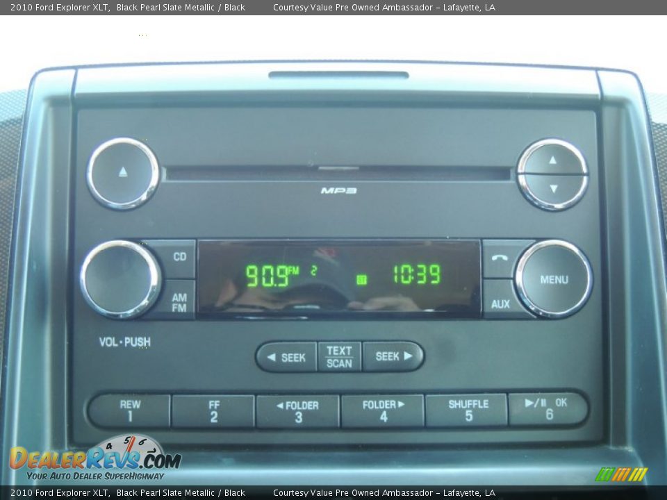 2010 Ford Explorer XLT Black Pearl Slate Metallic / Black Photo #20
