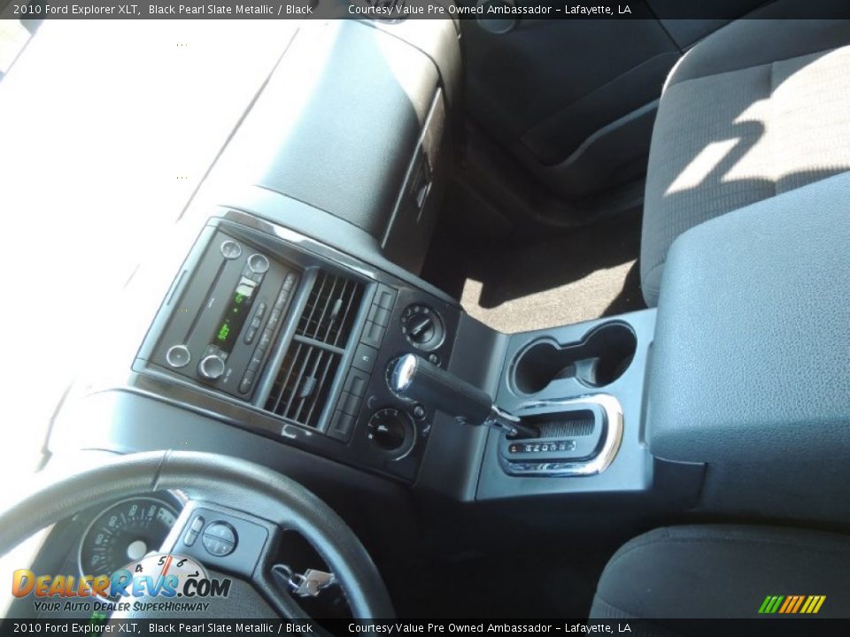 2010 Ford Explorer XLT Black Pearl Slate Metallic / Black Photo #22