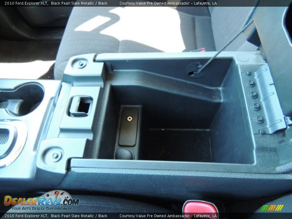 2010 Ford Explorer XLT Black Pearl Slate Metallic / Black Photo #24