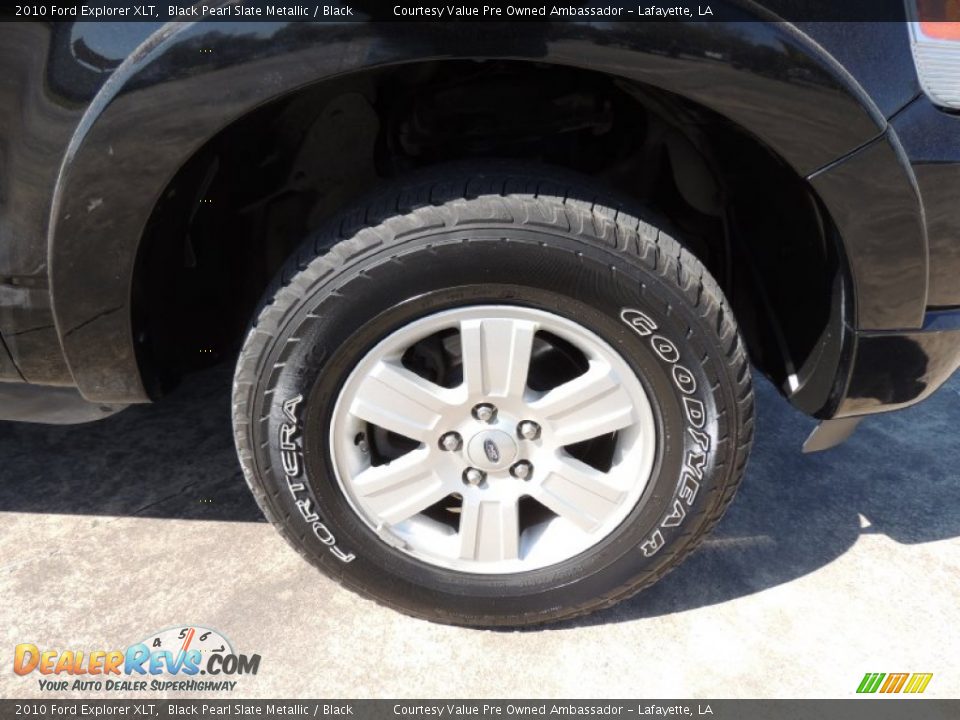2010 Ford Explorer XLT Black Pearl Slate Metallic / Black Photo #25
