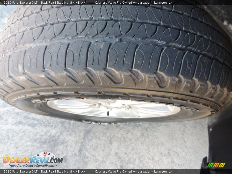 2010 Ford Explorer XLT Black Pearl Slate Metallic / Black Photo #26
