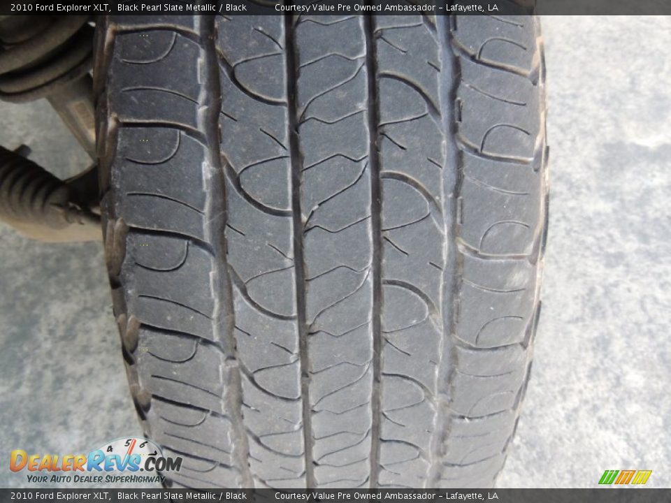 2010 Ford Explorer XLT Black Pearl Slate Metallic / Black Photo #27