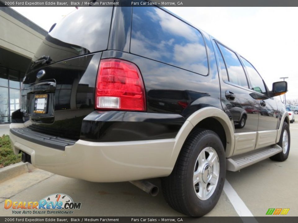 2006 Ford Expedition Eddie Bauer Black / Medium Parchment Photo #3