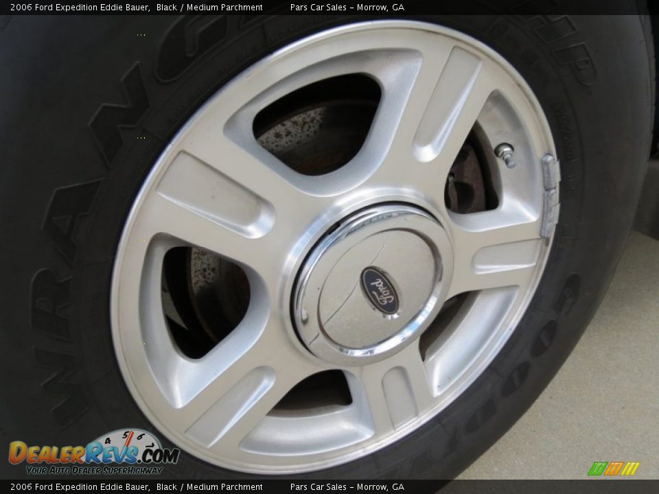 2006 Ford Expedition Eddie Bauer Black / Medium Parchment Photo #5