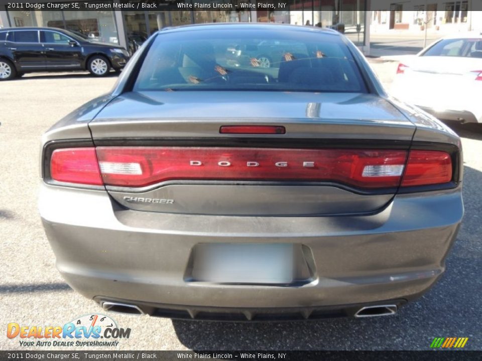2011 Dodge Charger SE Tungsten Metallic / Black Photo #8
