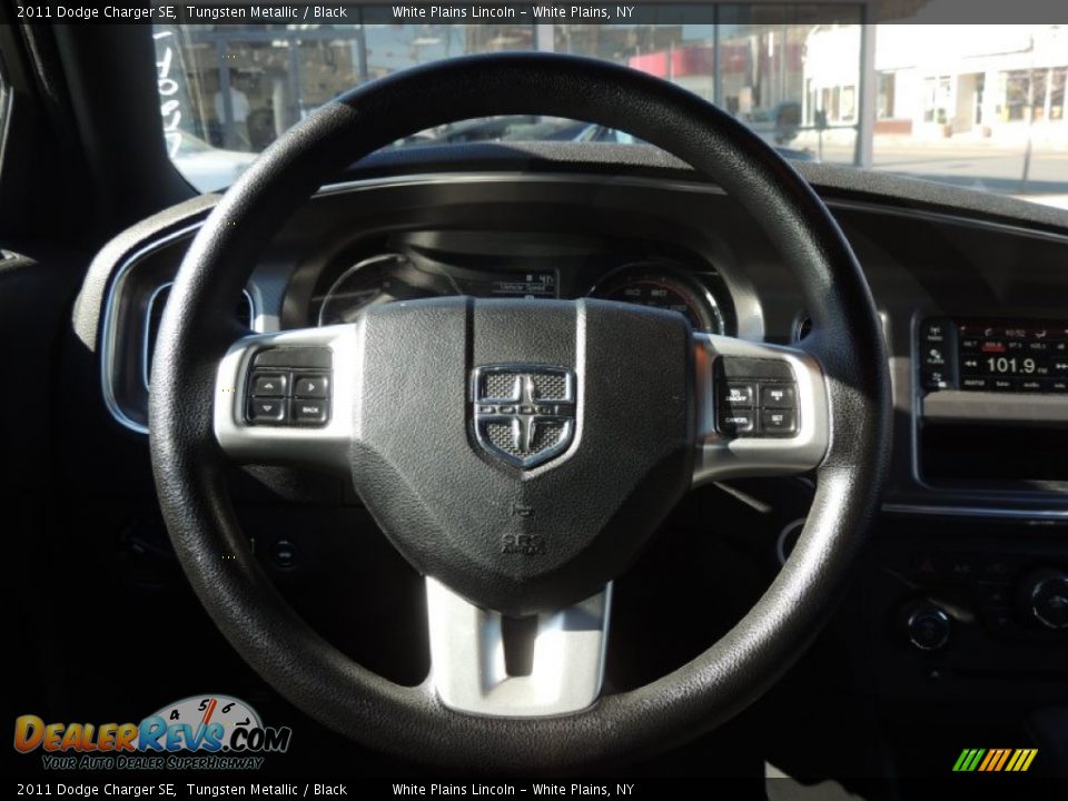 2011 Dodge Charger SE Tungsten Metallic / Black Photo #17