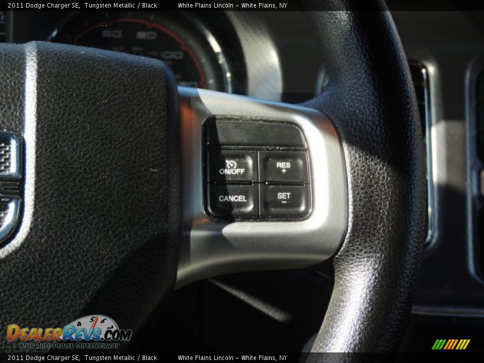2011 Dodge Charger SE Tungsten Metallic / Black Photo #19