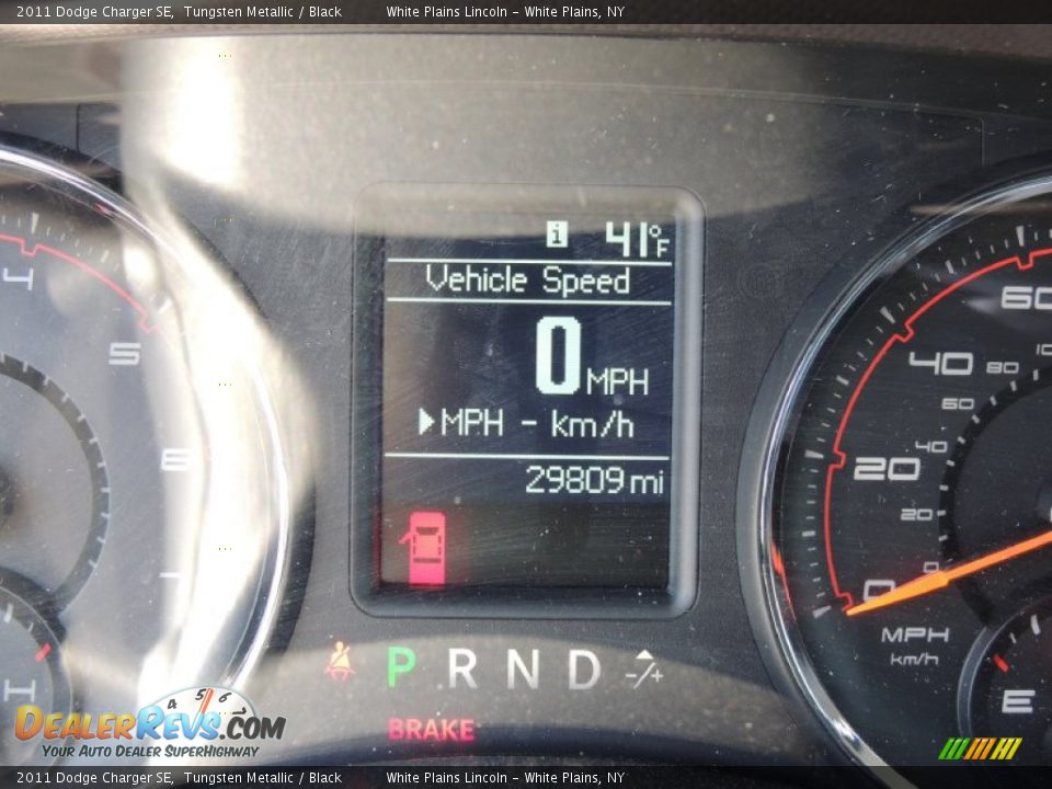 2011 Dodge Charger SE Tungsten Metallic / Black Photo #20