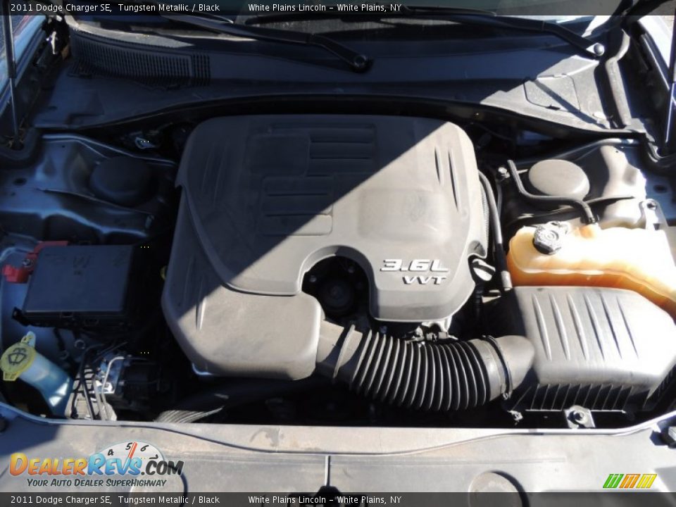 2011 Dodge Charger SE Tungsten Metallic / Black Photo #23