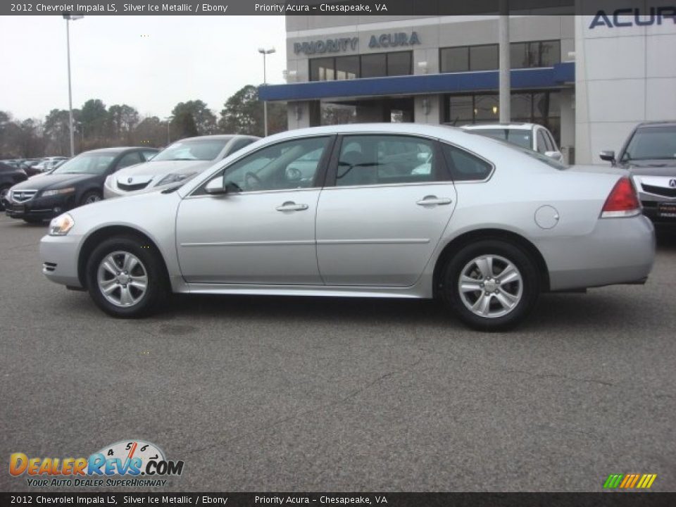 2012 Chevrolet Impala LS Silver Ice Metallic / Ebony Photo #2